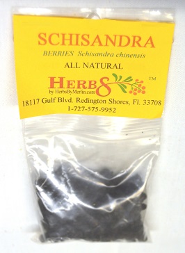 Schizandra Berry Whole (Schizandra chinesis)
